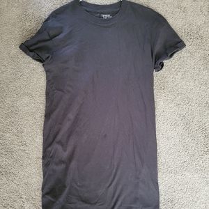 Black t shirt dress